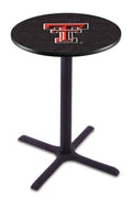 Black Wrinkle 42 inch Pub Table K462