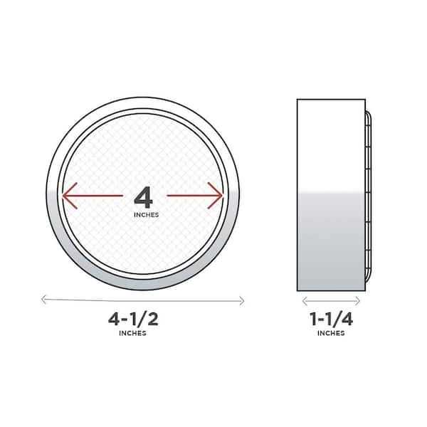 4 in. Termination Vent Cap with Condensation Drain F820980