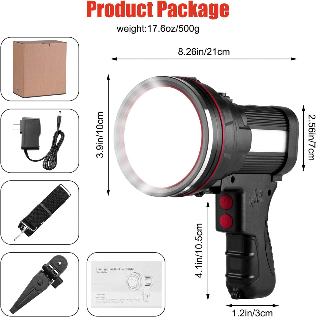 Rechargeable Super Bright LED Tactical Flashlight N498