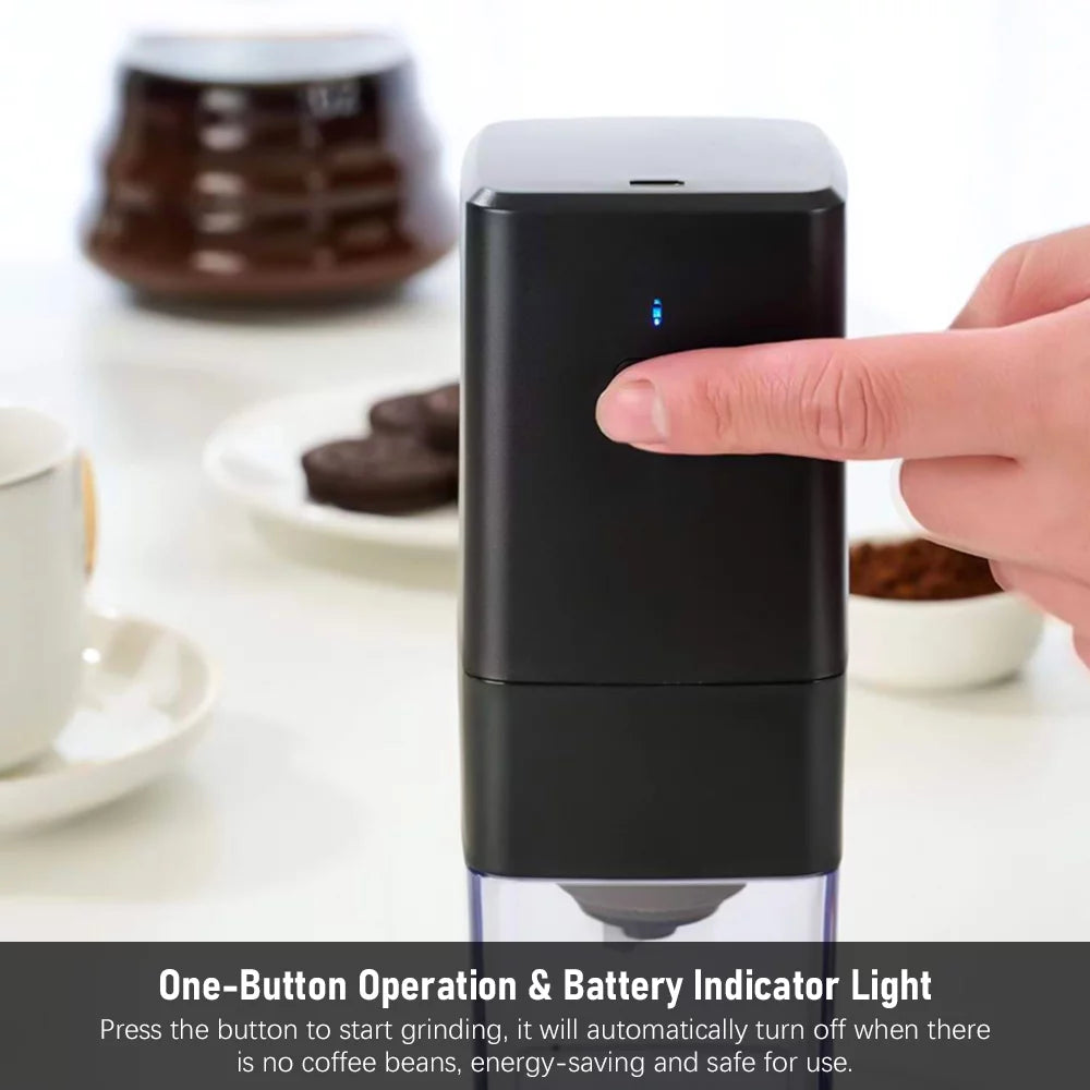 Electric Burr Coffee Grinder with Adjustable Coarse Fine Grinding U336
