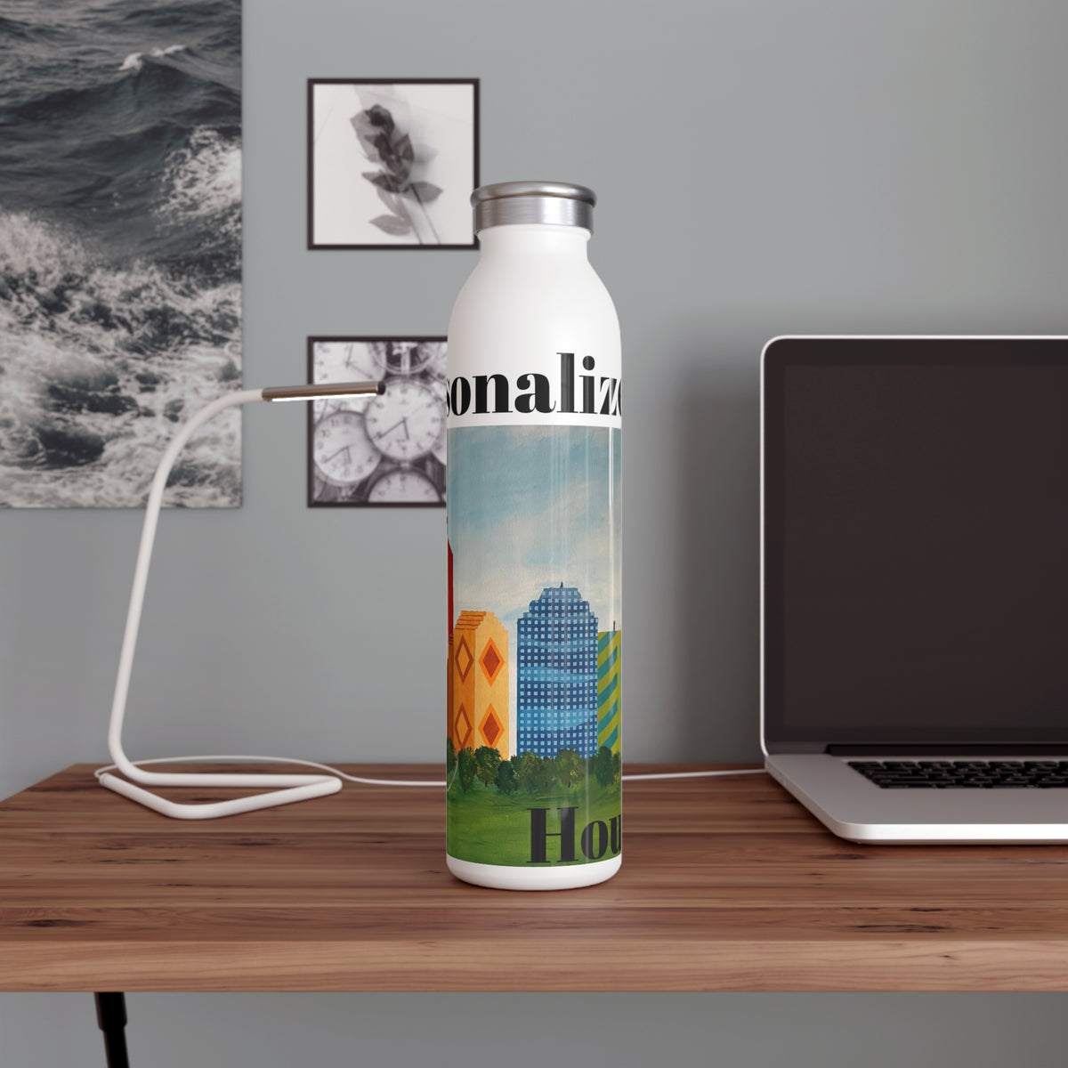 Slim Water Bottle 20oz V90878