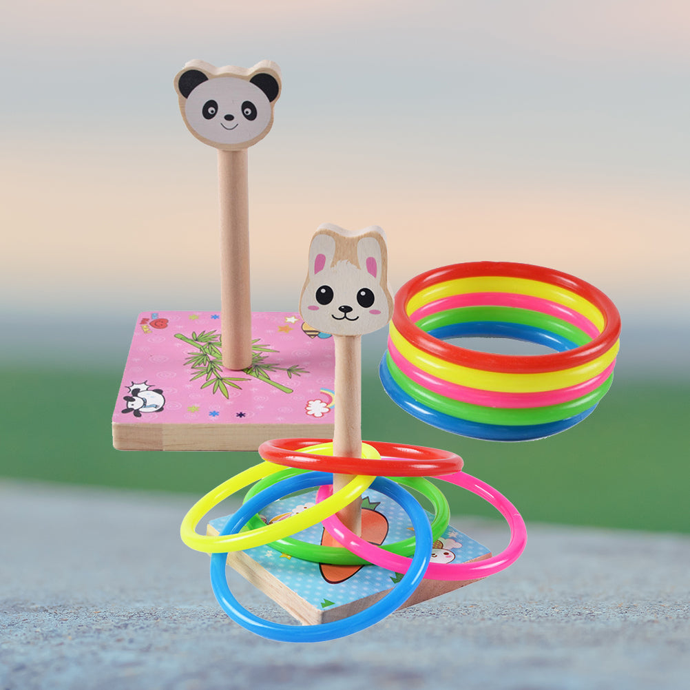 Ring Toss Toy Game Wooden Toys A37023