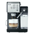 Black Espresso and Cappuccino Machine O8808