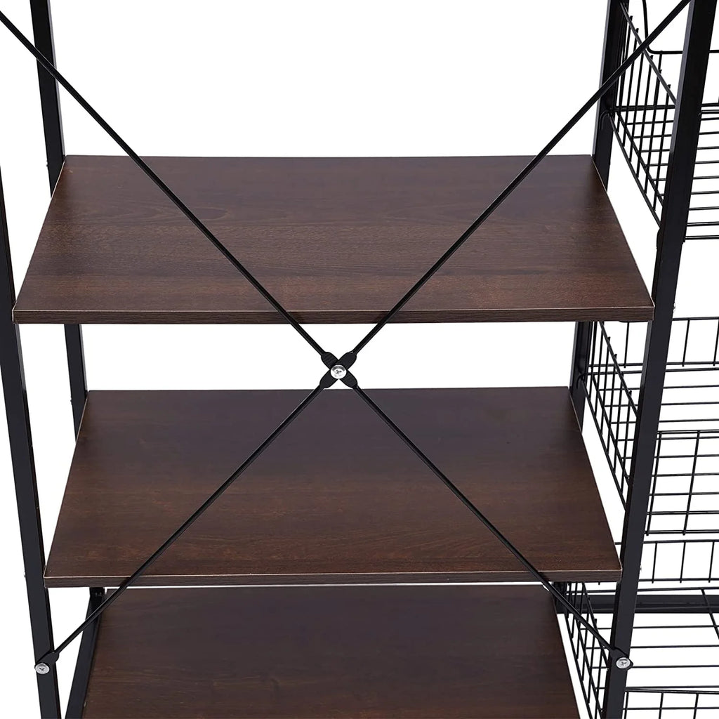 Industrial Microwave Oven Stand with Storage Shelf H4018