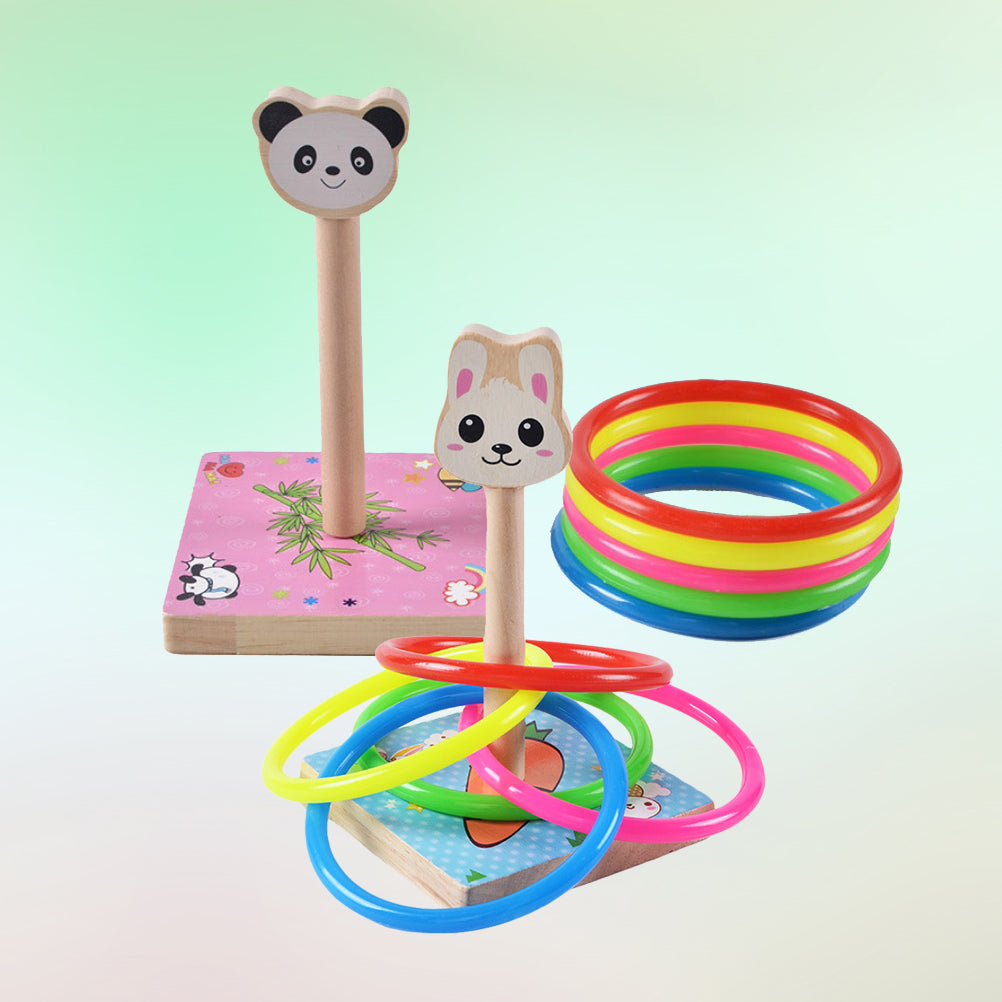 Ring Toss Toy Game Wooden Toys A37023