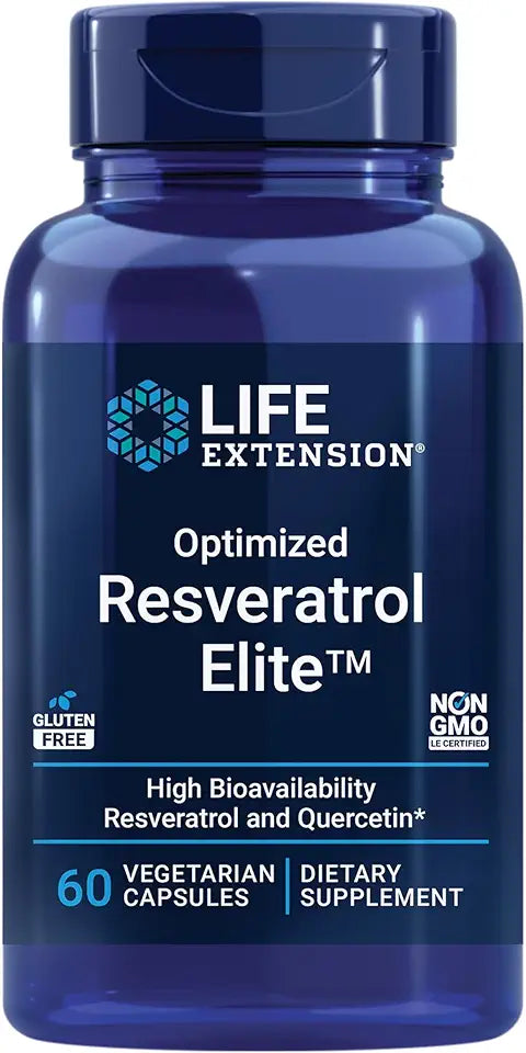 Resveratrol Quercetin 60 Capsules L4803