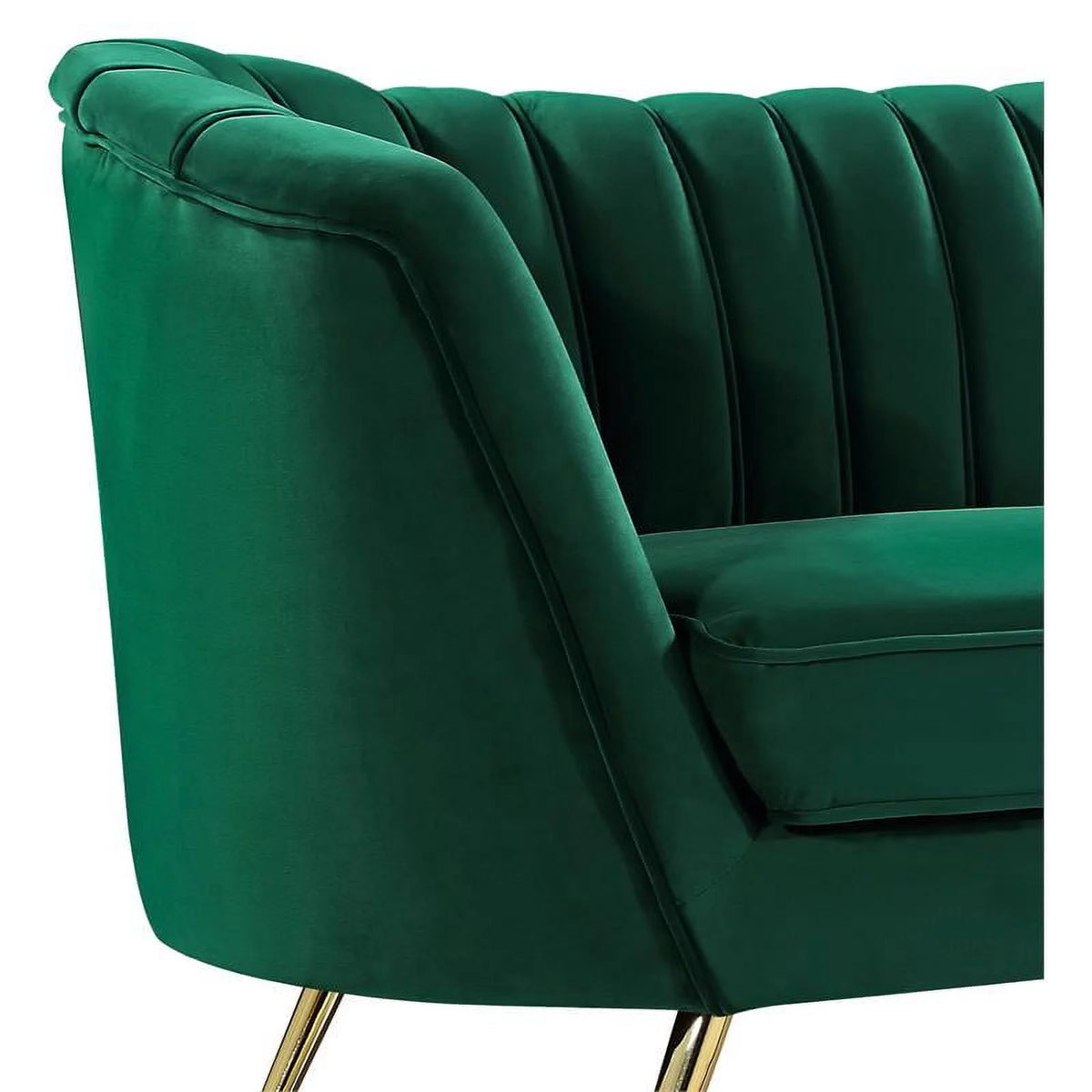 Green Velvet Sofa C12364
