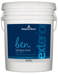 2x Base 5 Gallon Acrylic Exterior Soft Gloss Paint W9576