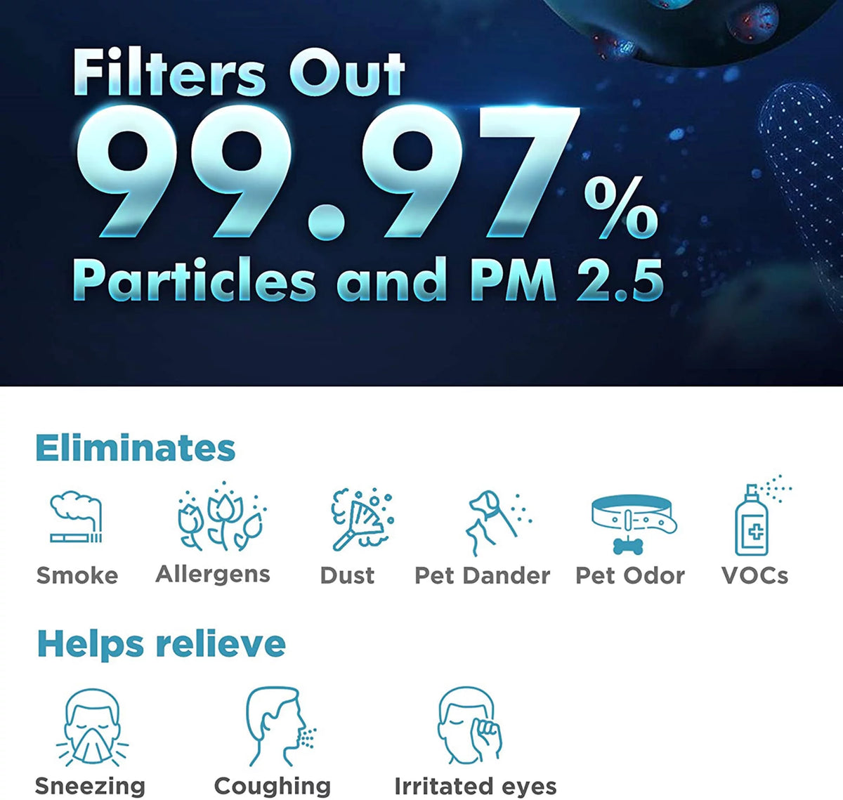 Smart HEPA Air Purifier U7345