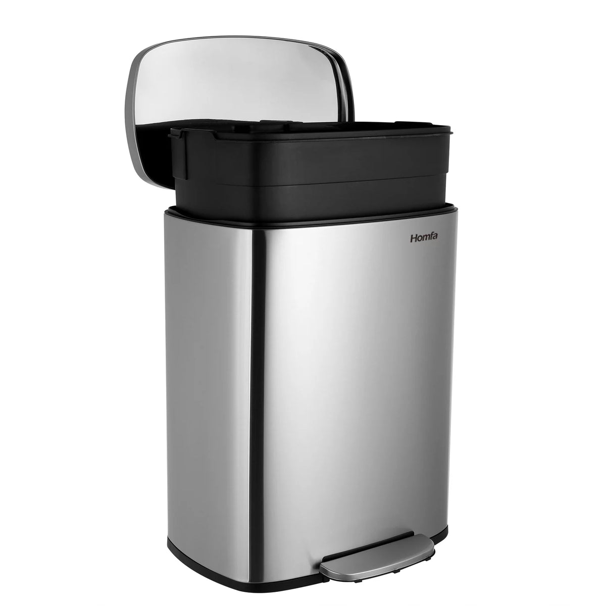 13 Gallon Fingerprint Proof Kitchen Trash Can F358