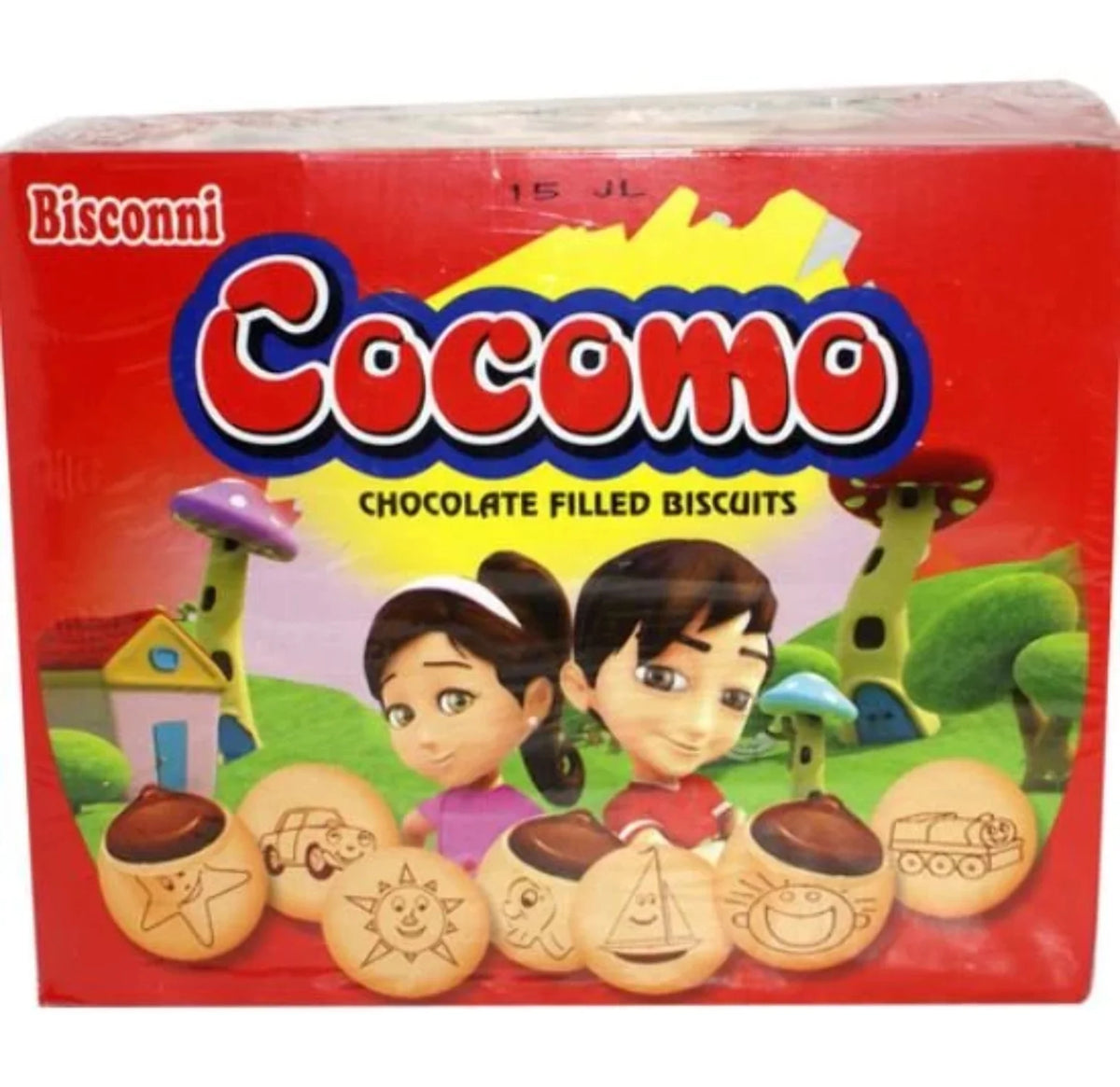 Chocolate Filled Biscuits 528 Grams (Pack of 2) A907