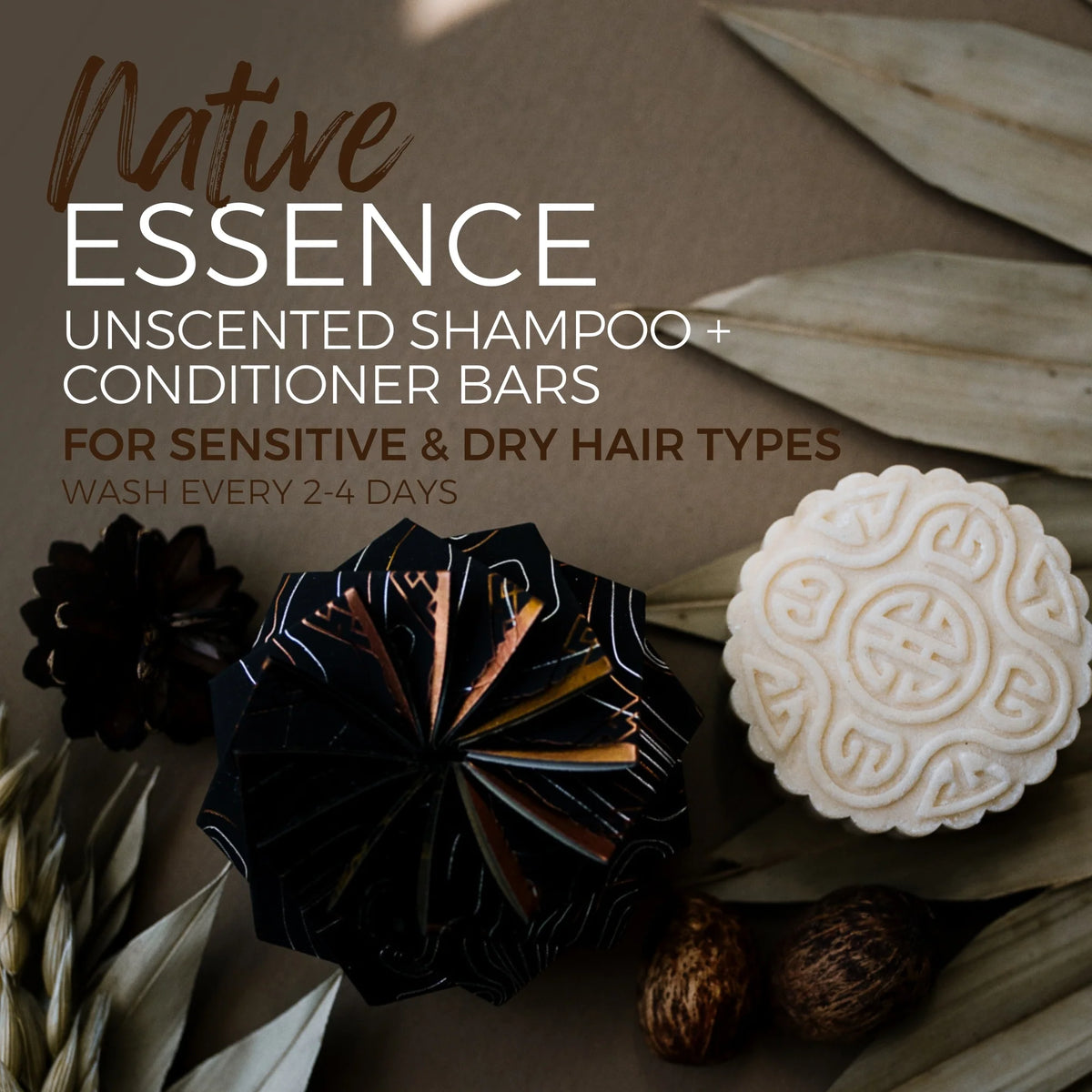 Unscented Shampoo Bar for Sensitive Hair & Scalp U108476