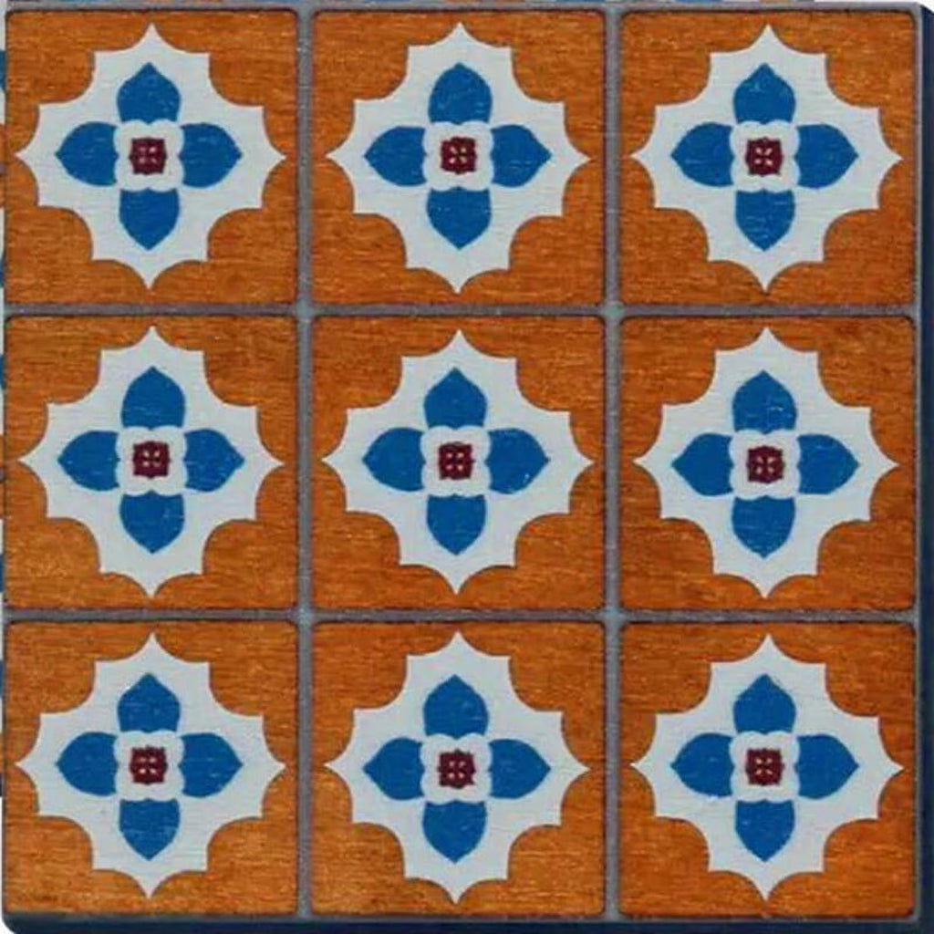 1/6 1/12 Scale Dollhouse Miniature Retro Wooden Floor Decoration V843