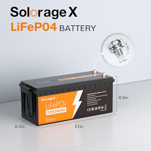 12V 100Ah Mini Group 24 LiFePO4 Lithium Battery with 100A BMS G865521