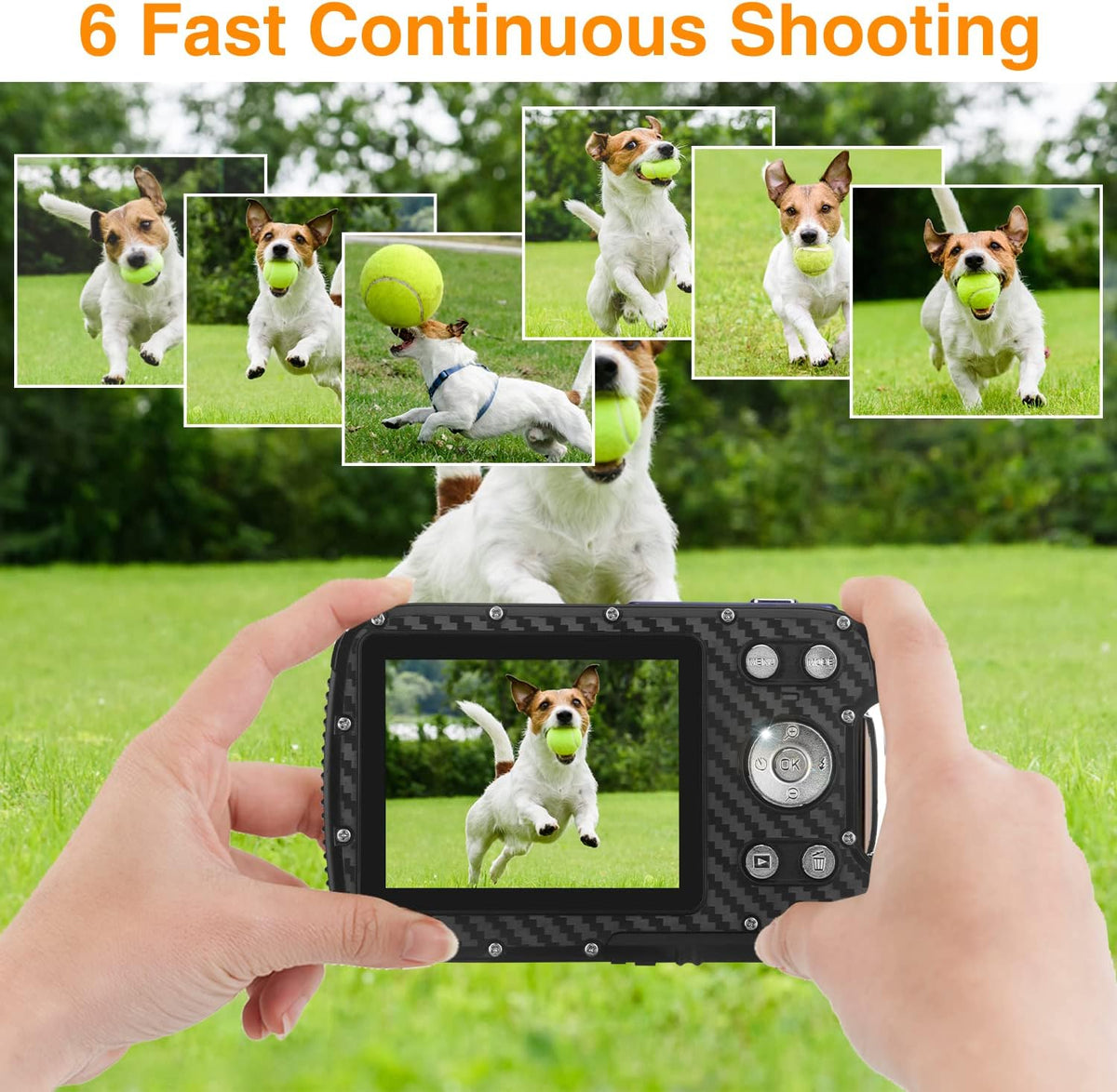 Waterproof 1080P 21MP Digital Camera E2466
