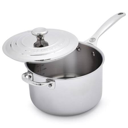 Stainless Saucepan with Cover 1 Quart R525