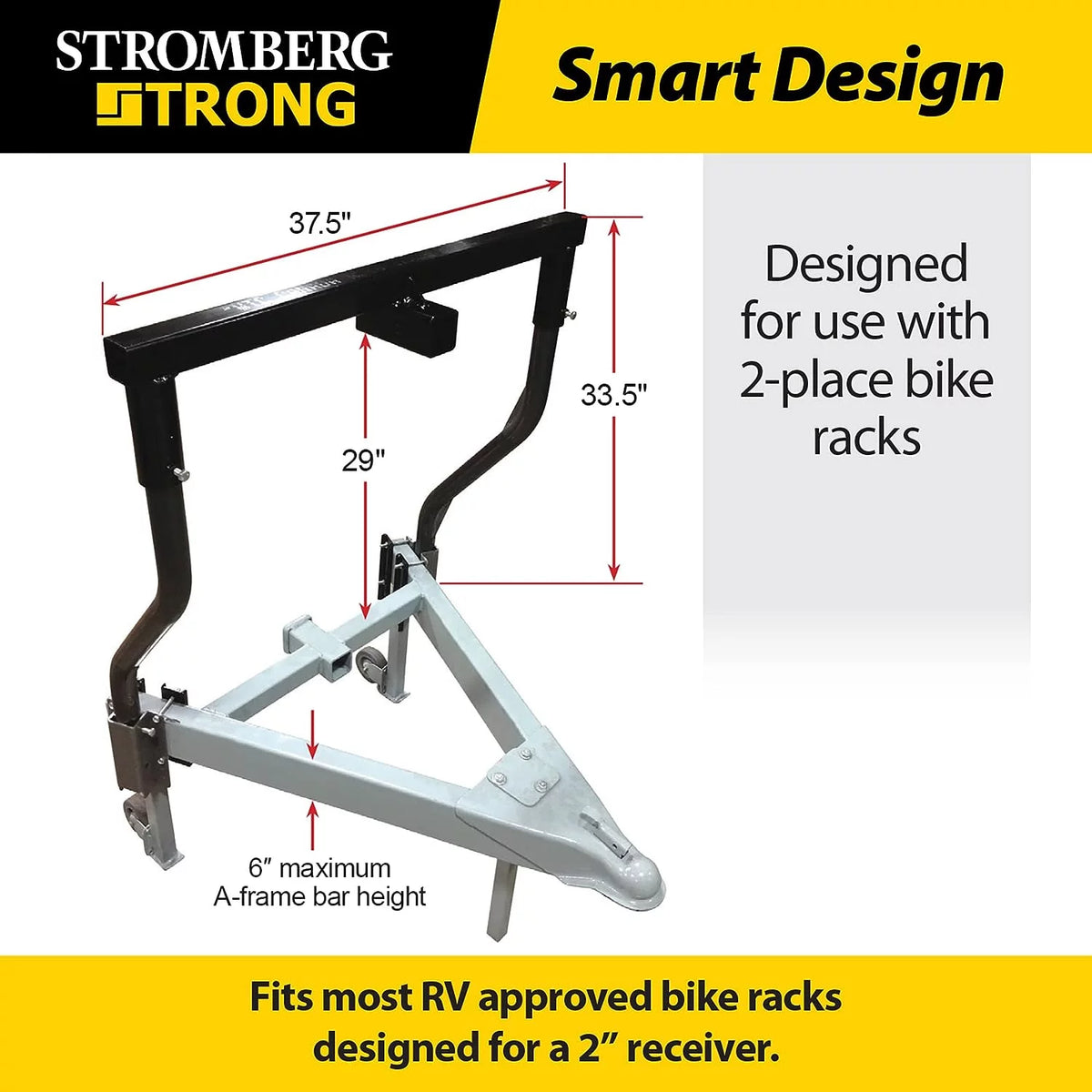 Bike Bunk for Cargo Tray, Black S75138