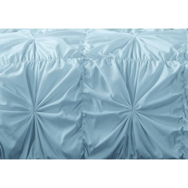 Light Blue King Duvet Cover Set Q747078
