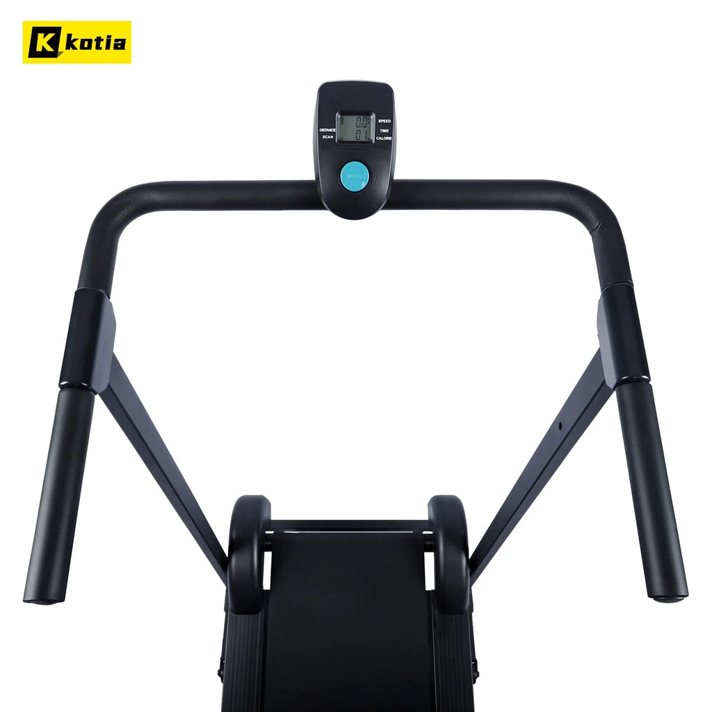 Manual Non Electric Treadmill with 10° Incline Foldable X1121