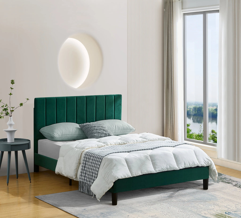 Green Platform Bed Frame D45662