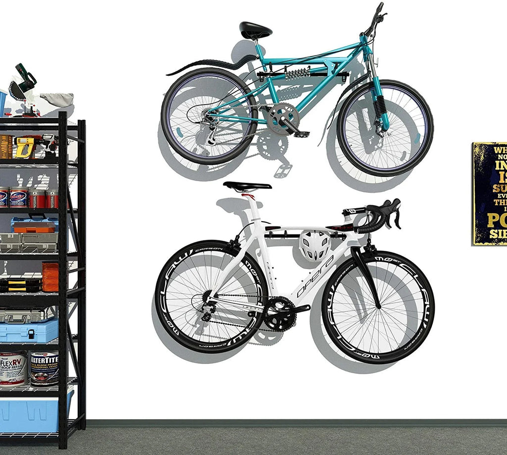 Heavy-Duty Wall Mount 6-Bike Storage Rack W5179