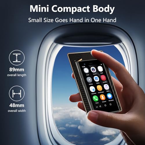 Mini Smartphone with 3.0" HD Screen, 2GB+16GB, Dual SIM R8372