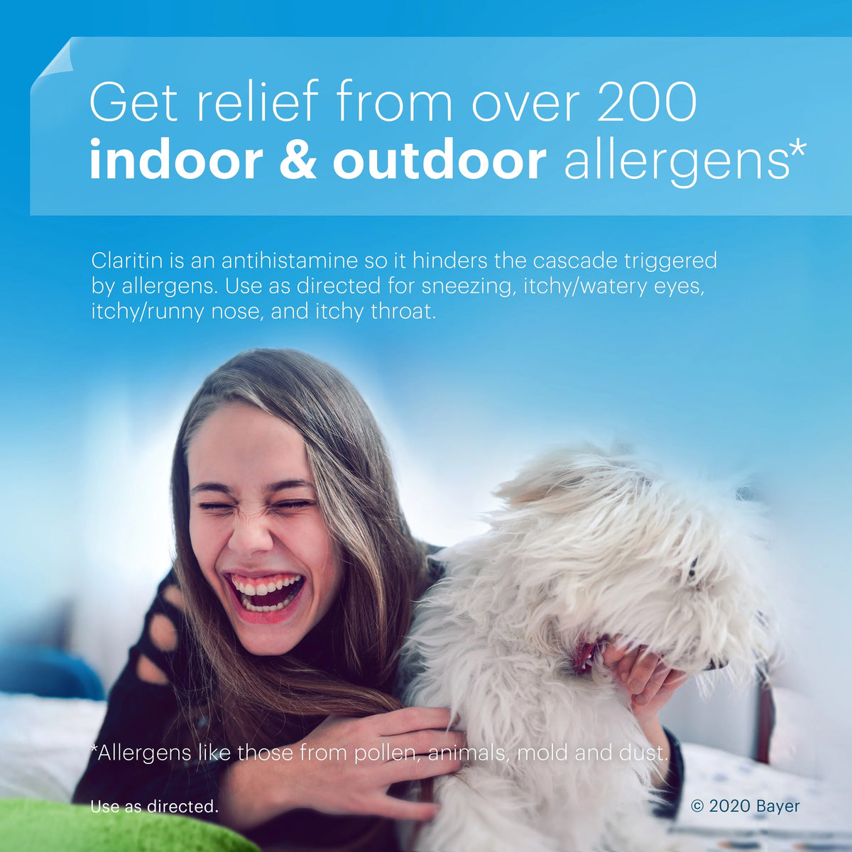 10 Ct 10 mg Non-Drowsy Allergy Medicine C5028