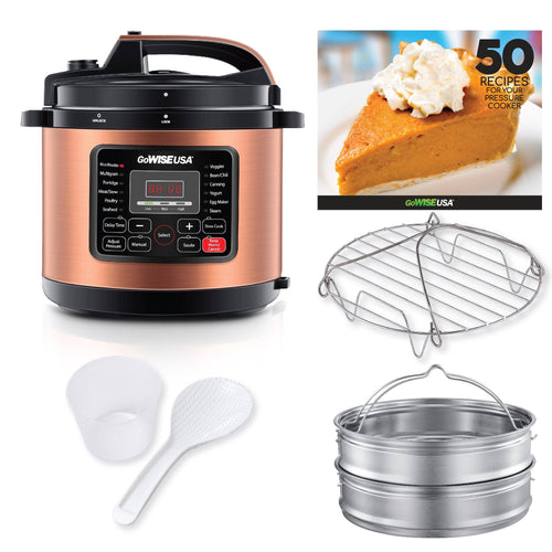 12.5 qt Copper Electric Pressure Cooker Y499601