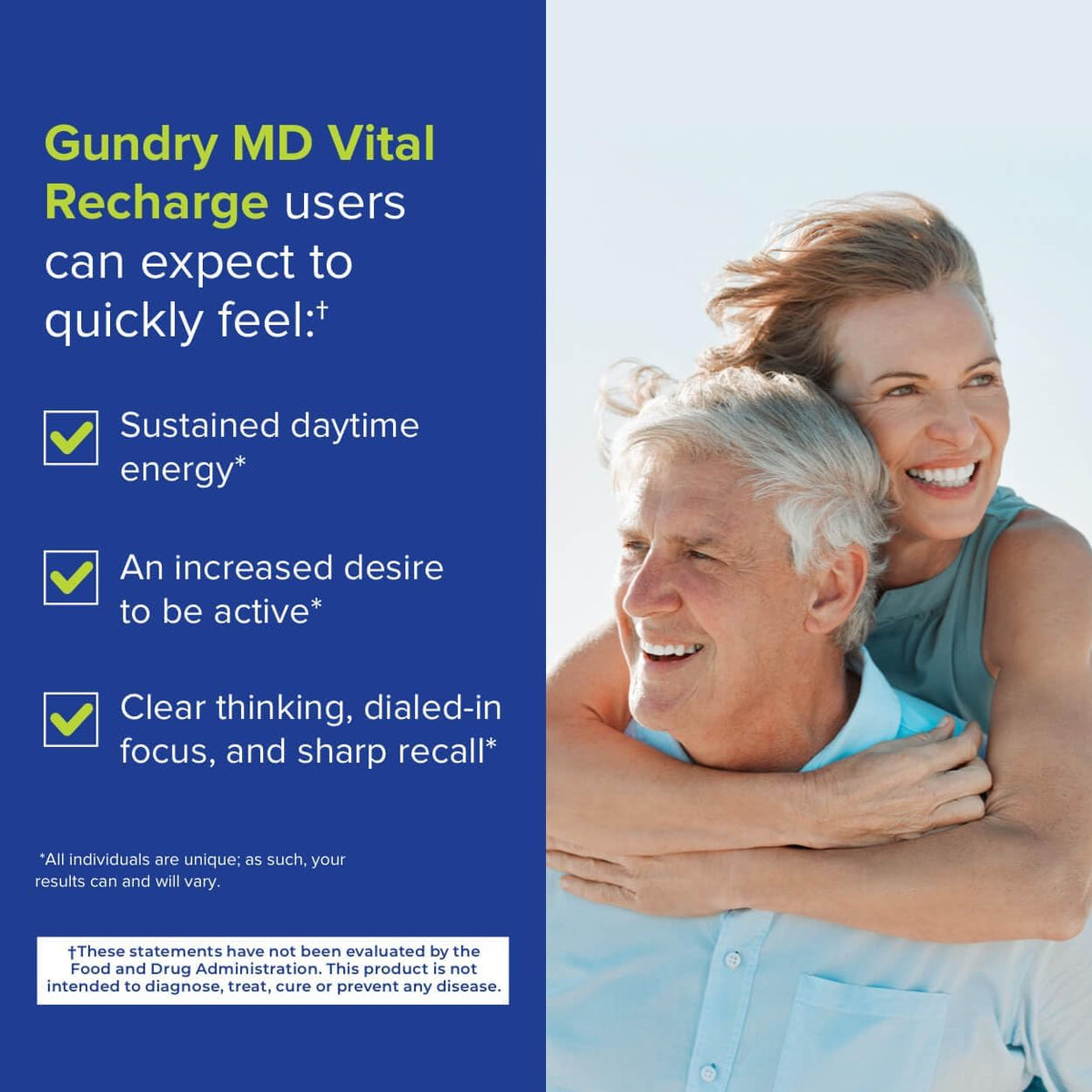 Vital Recharge Supplement Powder with Electrolytes - 30 Servings D3867