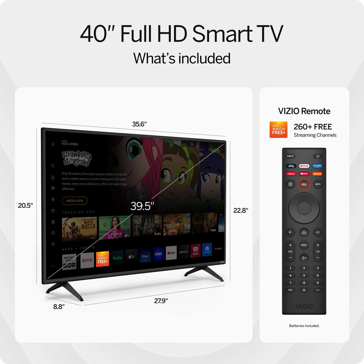 40 Class FHD LED Smart TV Q28982
