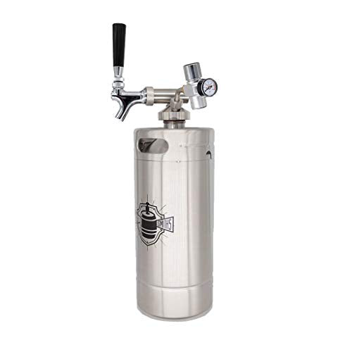 128 oz Stainless Steel Mini Keg Draft System U244724