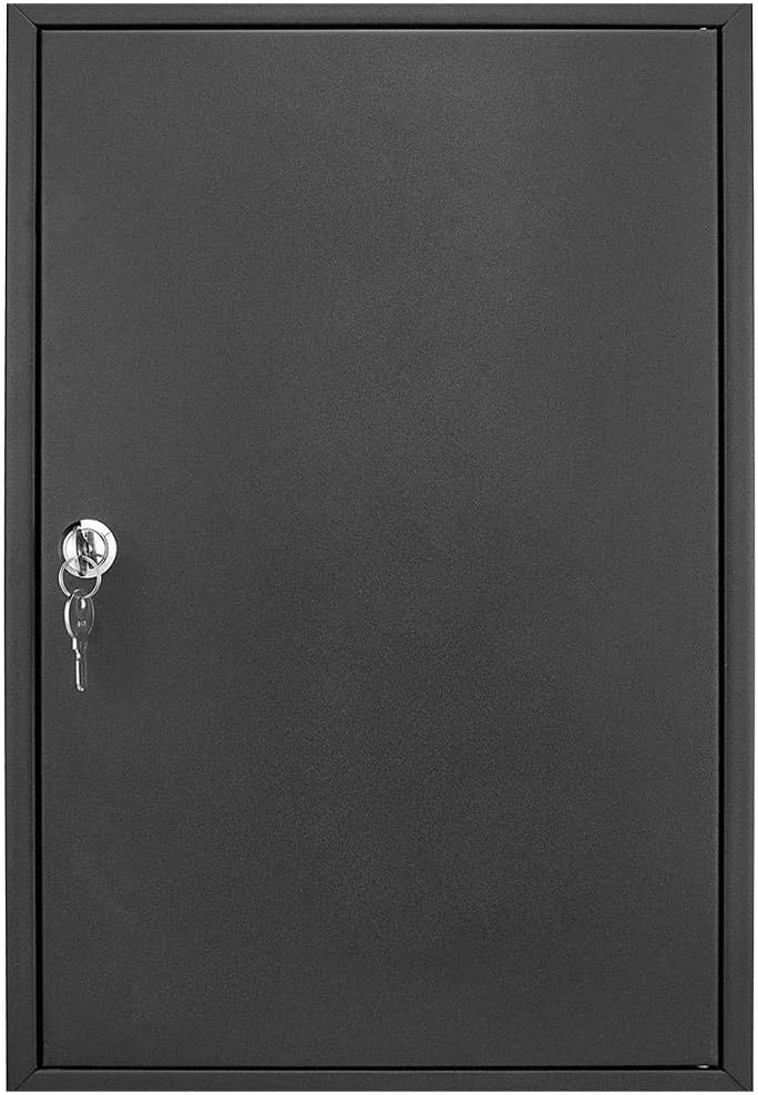 200 Position Key Cabinet with Key Lock and Key Tags, Black C70247
