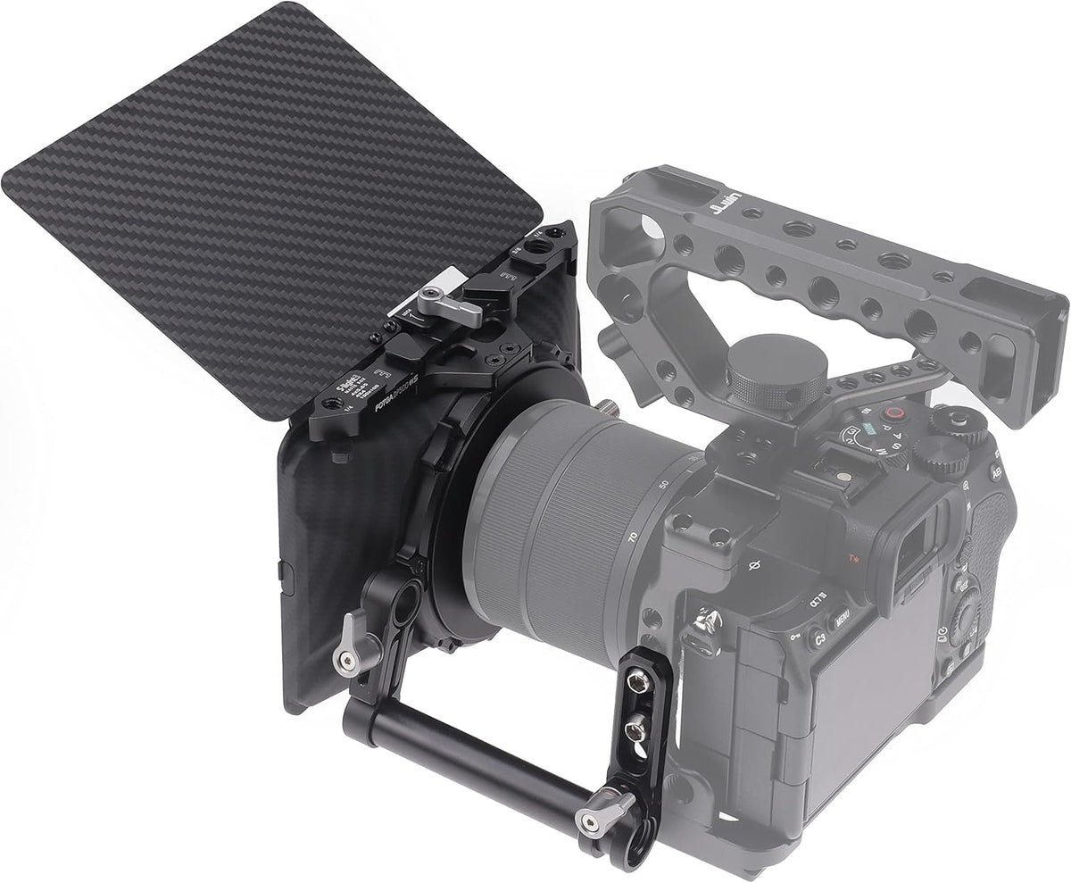 Lightweight Matte Box with Top Flag for DSLR Mirrorless Cameras T236