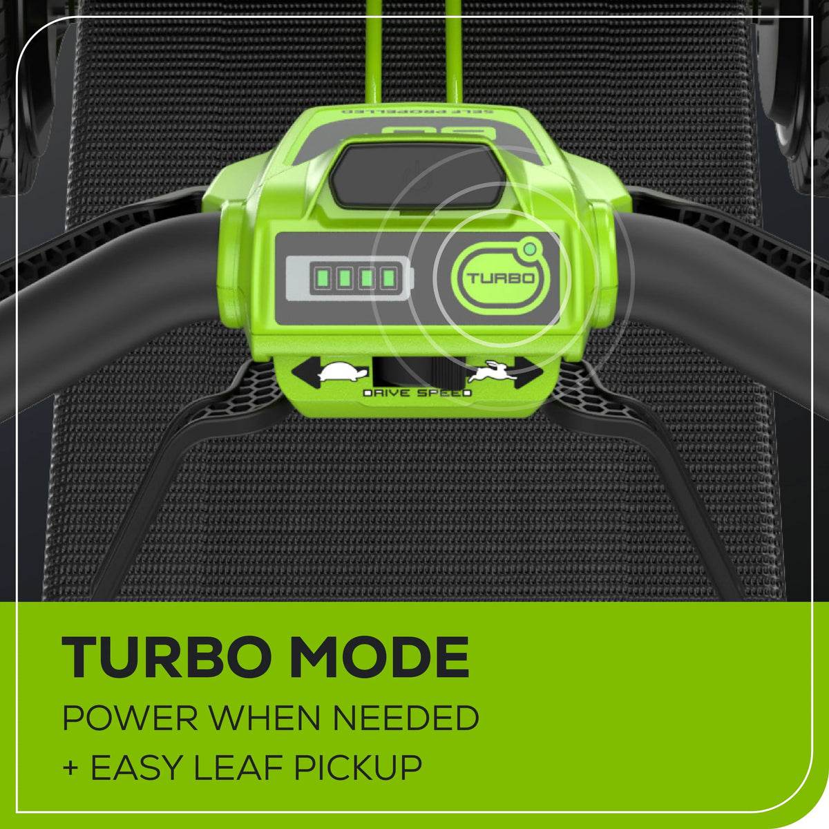 60V 21 Self Propelled Lawn Mower with 8.0 Ah Battery & Rapid Charger Z9252