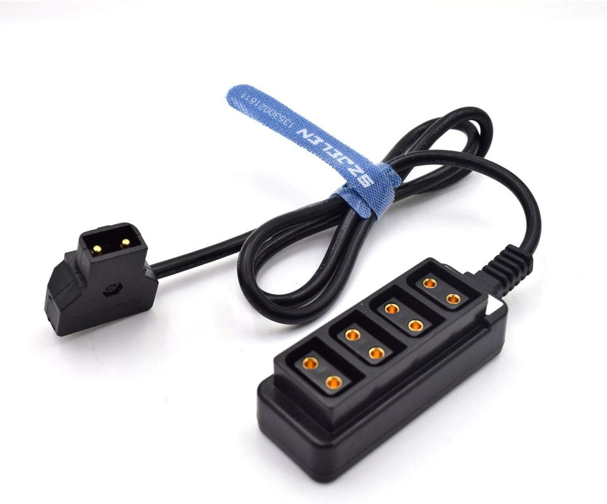 4-Port D tap Female Hub Adapter Splitter Cable U63035