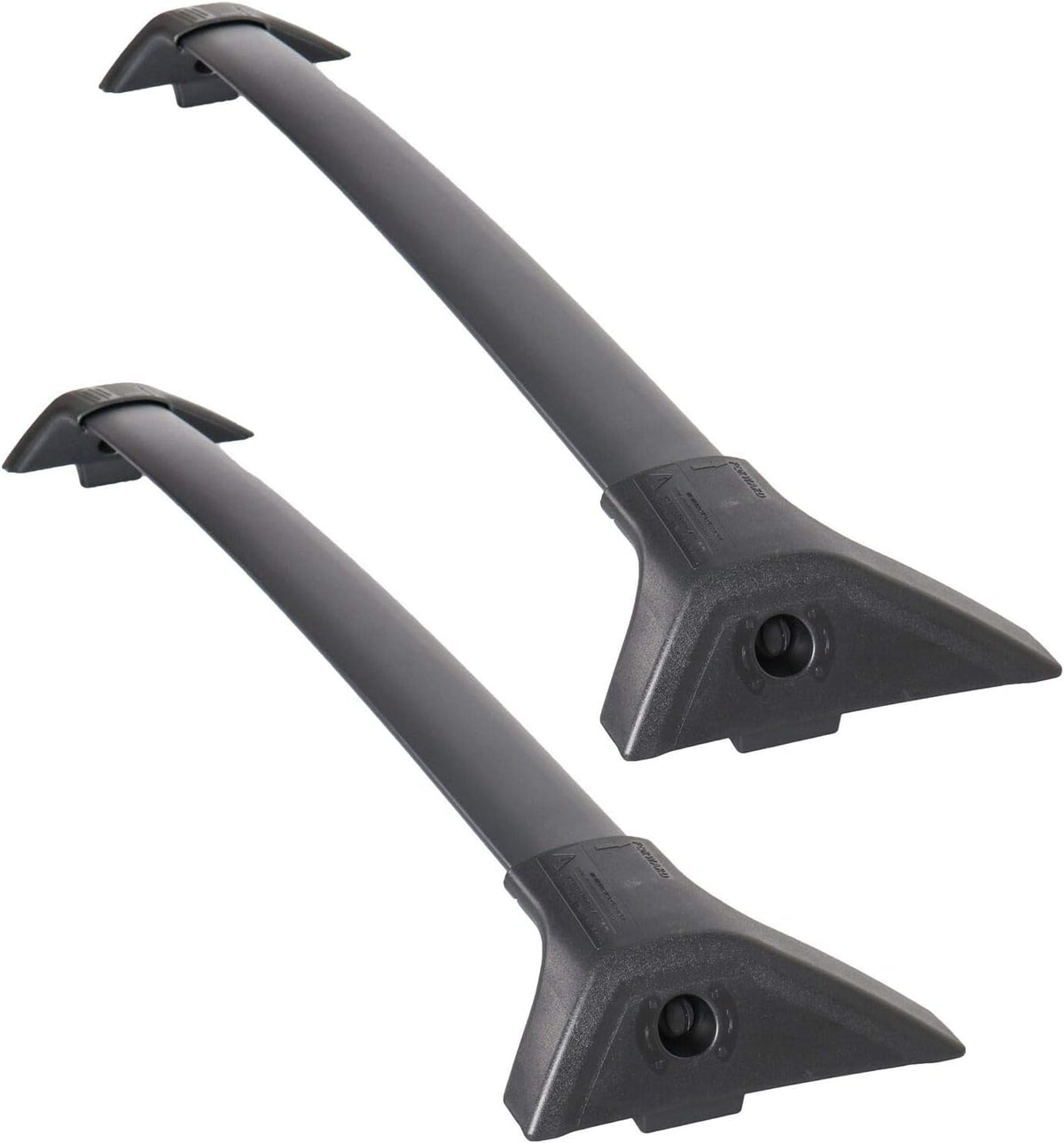 Roof Rack Cross Bars for Toyota RAV4 2019 2022 Aluminum Black R913