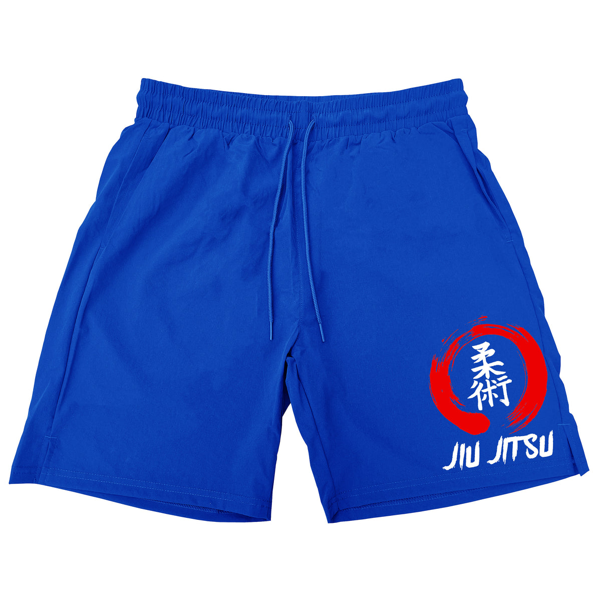 Red Royal Blue Athletic Nylon Running Shorts 2X-Large D155925