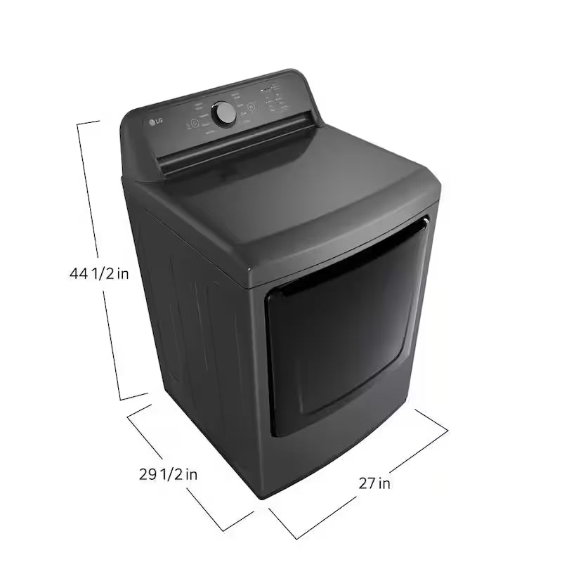 7.3 cu. ft. Vented Electric Dryer in Monochrome Grey C613