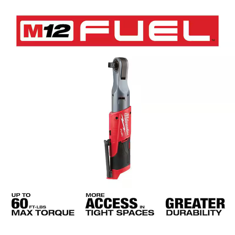 12V Cordless Brushless Ratchet with Two 3.0 Ah Batteries S917