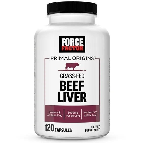 Grass Fed Beef Liver 120 Capsules V15083