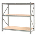 28 Boxes Record Storage Rack, Gray R1836