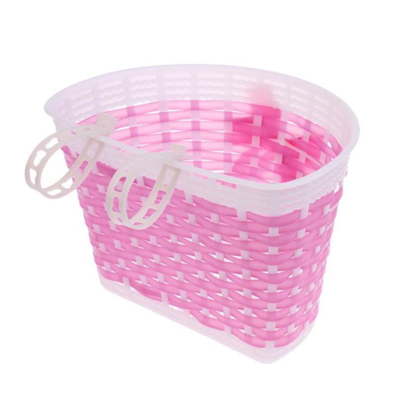 2Pcs Kids Cycling Bike Handlebar Bag Front Basket Pouch Detachable U446