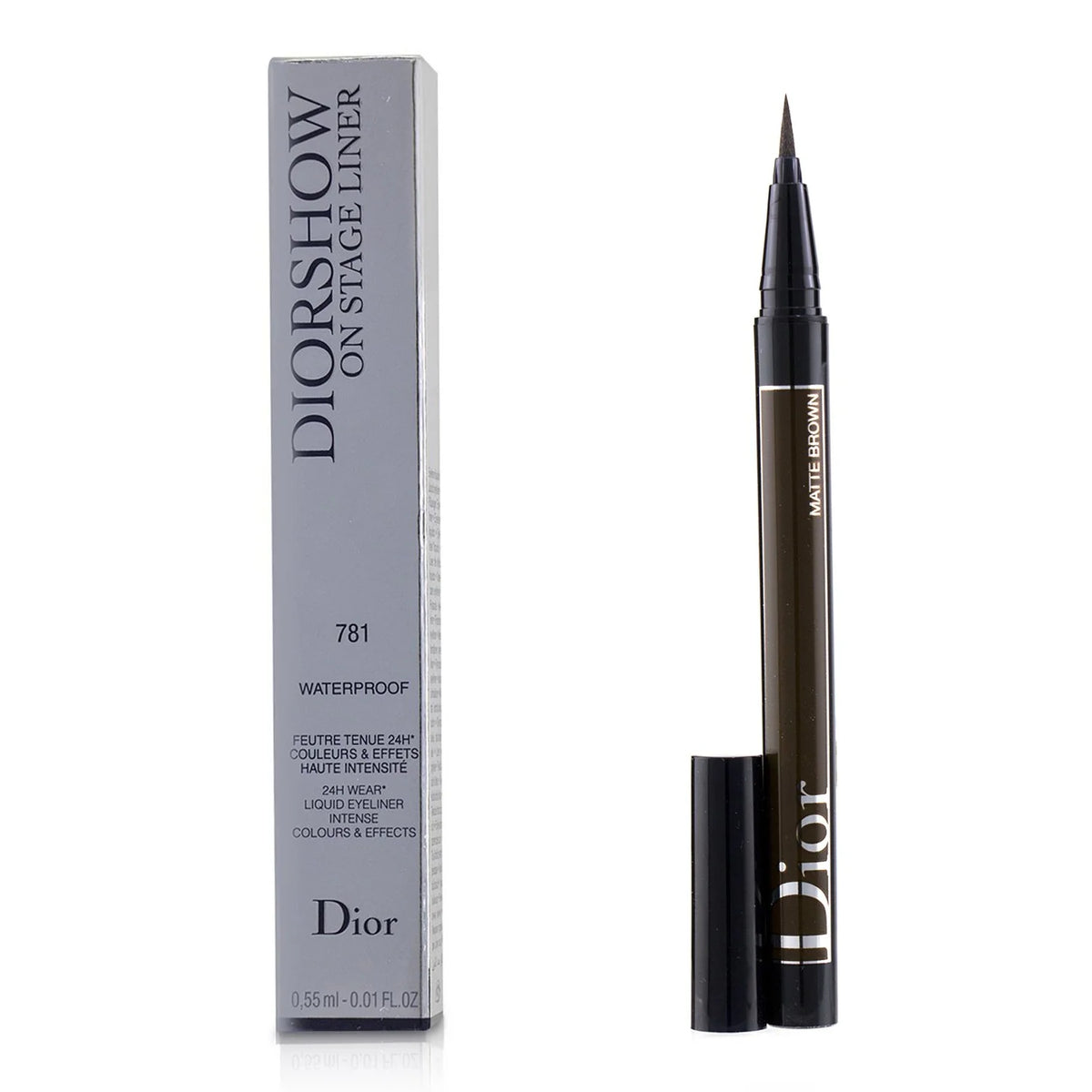 Waterproof Matte Black Eyeliner 0.55ml Z371003