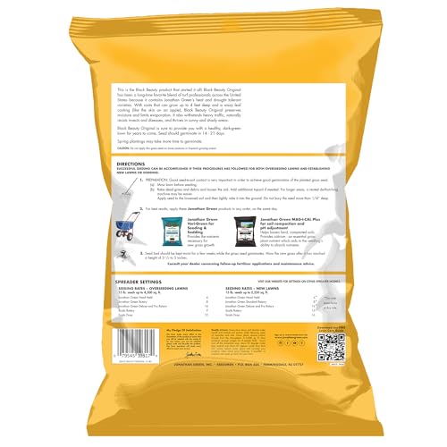 Black Beauty Grass Seed Mix, 25-Pound I88590