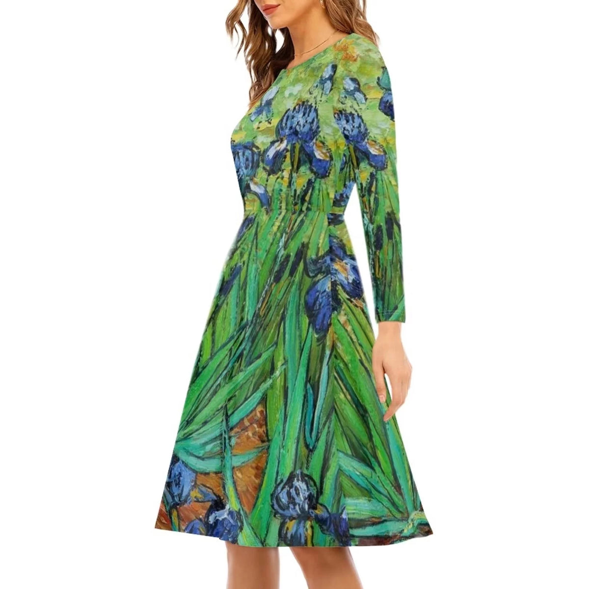 Women Casual Elegant Swing Dress T443400