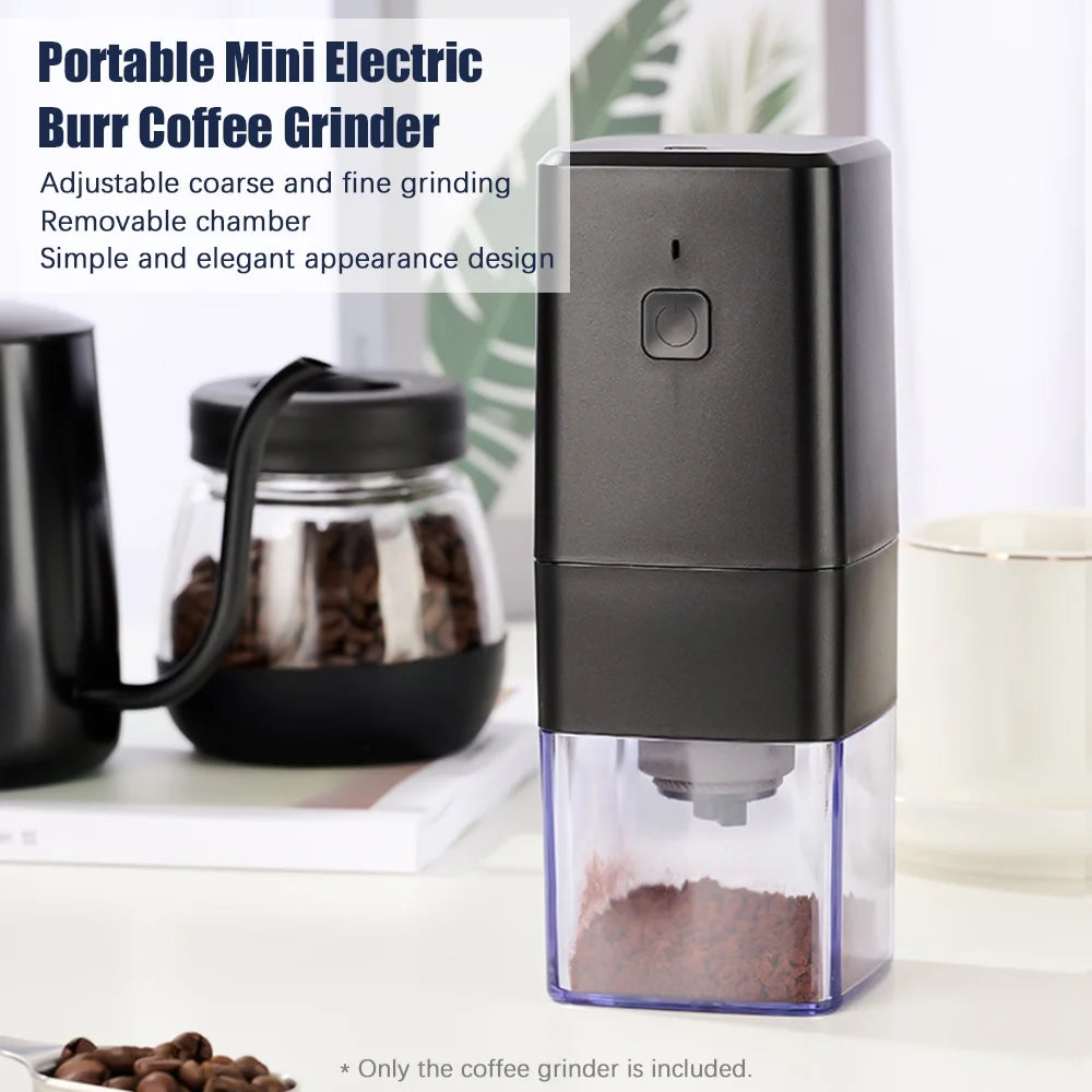 Electric Burr Coffee Grinder with Adjustable Coarse Fine Grinding U336