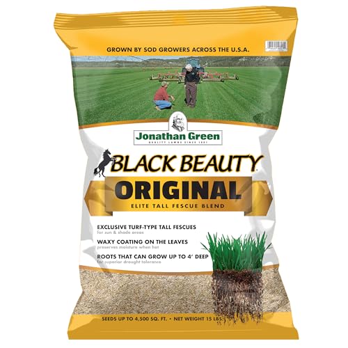 Black Beauty Grass Seed Mix, 25-Pound I88590