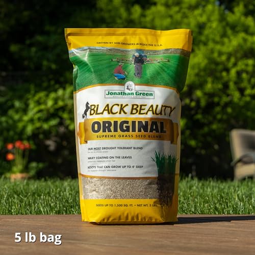 Black Beauty Grass Seed Mix, 25-Pound I88590
