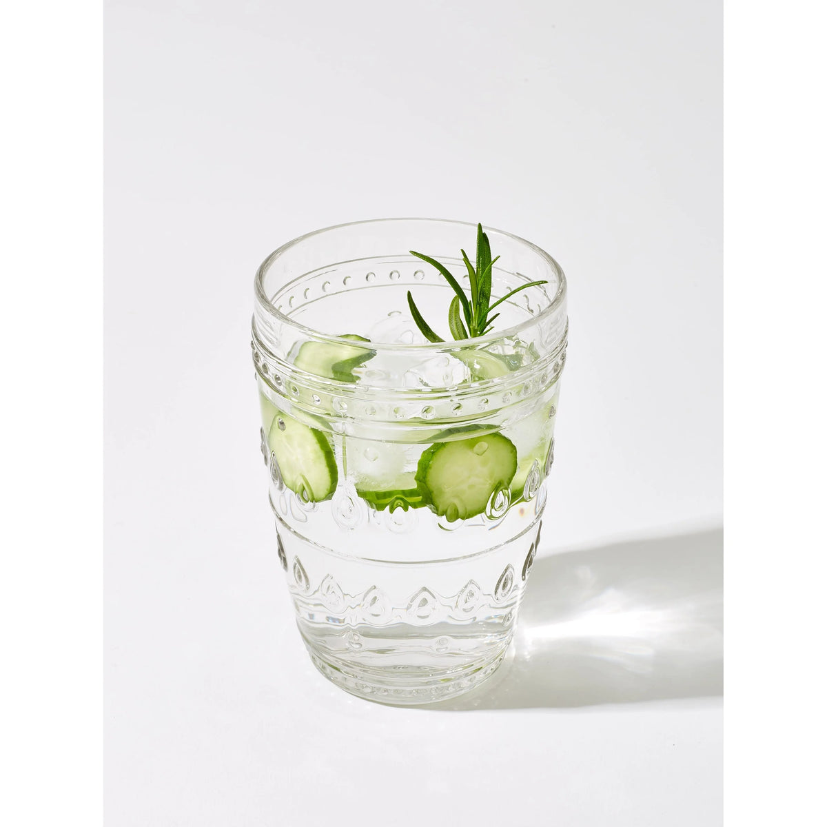 14-ounce Highball Glasses Set of 4 Clear U372