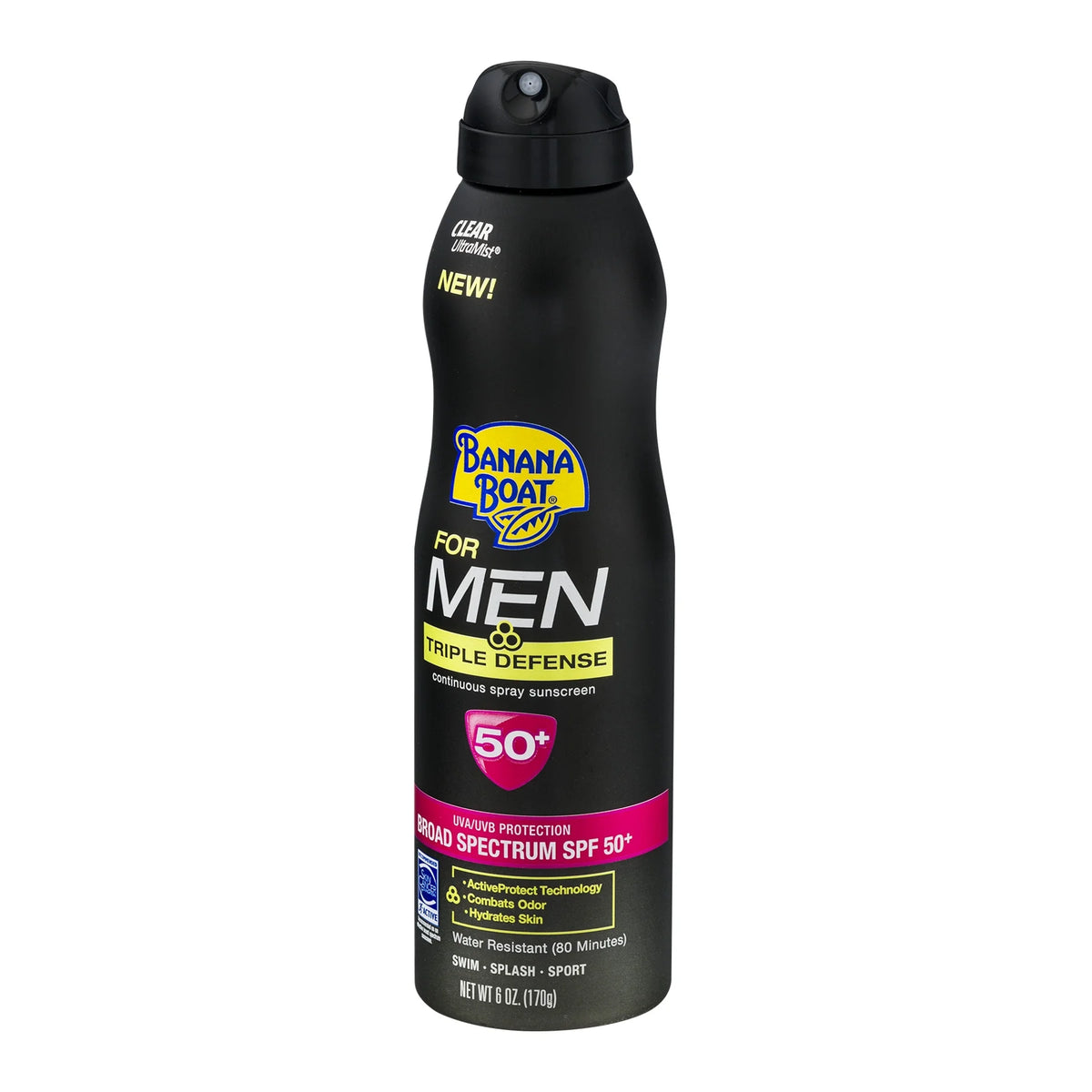 Banana Boat Sunscreen Triple Defense Broad Spectrum Sun Care Sunscreen I58983